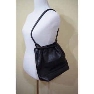 Black handbag